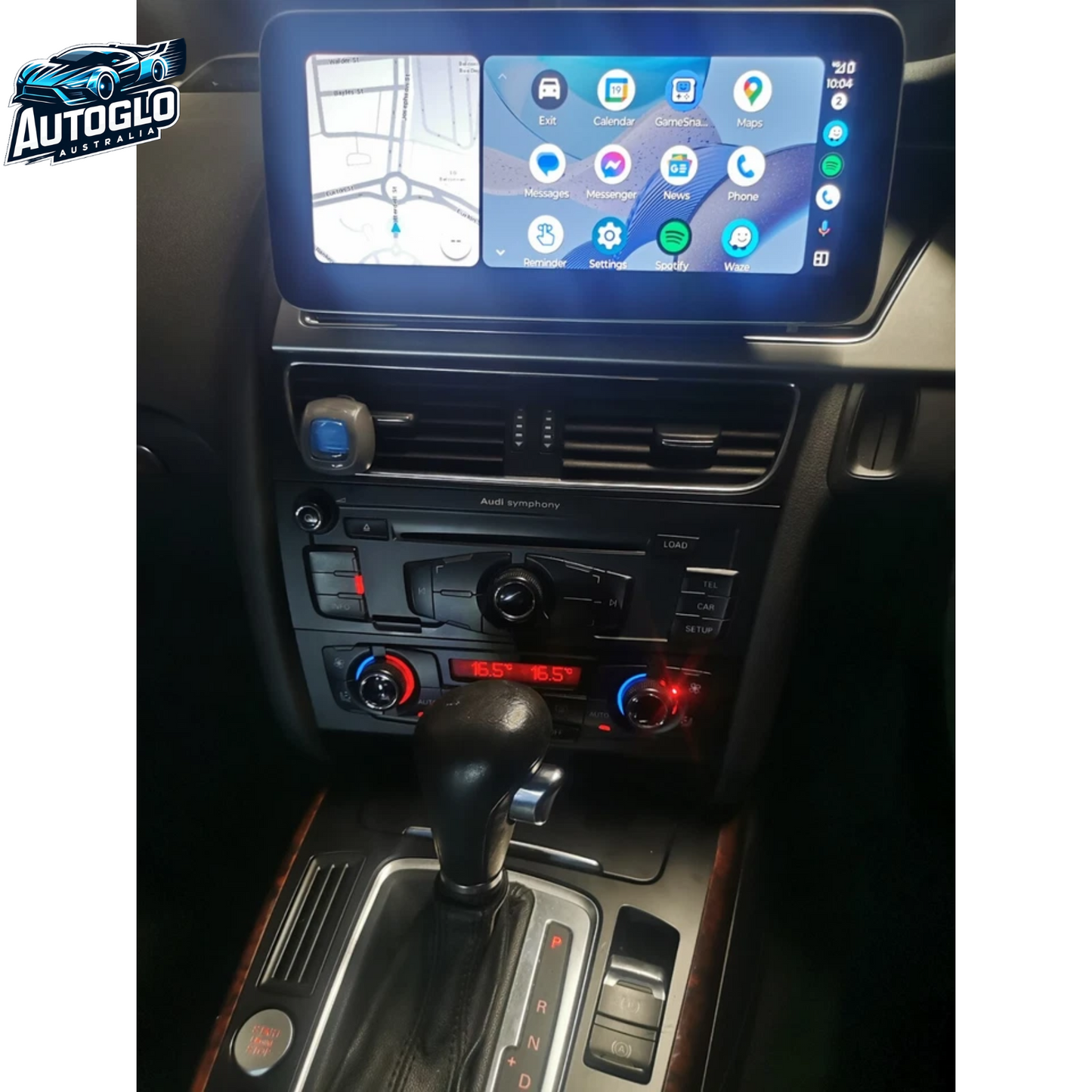 Autoglo Australia 10.25" Android Carplay Car Stereo GPS Head Unit For Audi A4 B8 A5 (2009-16 Low)