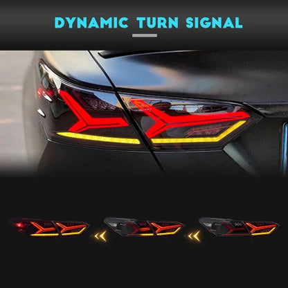 Autoglo Australia Full LED Clear Taillights for 2018-2023 Toyota Camry - Autoglo Australia