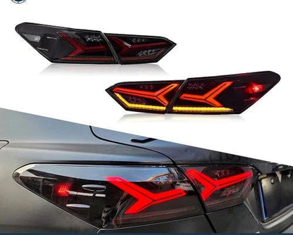 Autoglo Australia Full Led Smoked Taillights for 2018-2023 Toyota Camry - Autoglo Australia