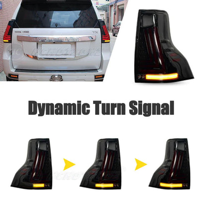 Autoglo Australia Smoked LED Taillights for 2010-2021 Toyota Prado V2 - Autoglo Australia
