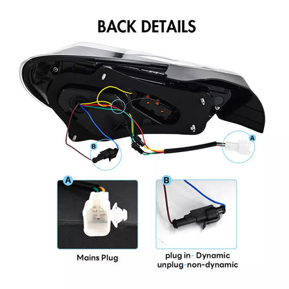 Autoglo Australia Tri Bar Projector LED Taillight for 2012-2020 Toyota 86 Subaru BRZ - Autoglo Australia