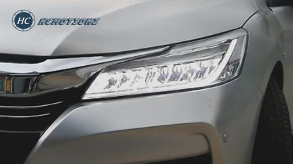 Autoglo Australia LED Headlights For 2013-2017 Honda Accord 9/9.5th