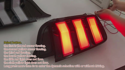 Autoglo Australia LED Taillights for Ford Mustang 2015-2022 Rear Lamp