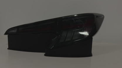 Autoglo Australia Led Tail Lights For Toyota Corolla Hatchback 2018-2023 DRL Start UP Animation