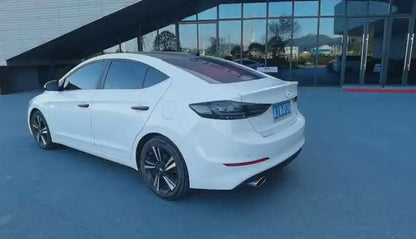 Autoglo Australia Brand New Led Smoked Taillights for 2015-2019 Hyundai Elantra