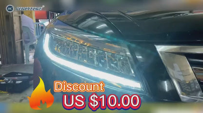 Autoglo Australia 2008-2012 FULL LED Headlights For Honda Accord DRL Start up Animation