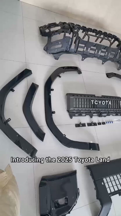 Autoglo Australia Toyota Prado LC250 2025 Low-to-High Upgrade Body Kit