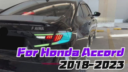 Autoglo Australia RGB LED Taillights For Honda Accord 2018-2023