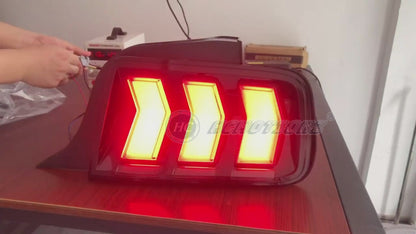 Autoglo Australia FULL LED Tail lights For Ford Mustang 2005-2009 Start UP Animation